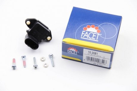 Фото автозапчастини датчик абсолютного тиску (Manifold Air Pressure Sensor, MAP sensor) FACET 10.3081 (фото 1)