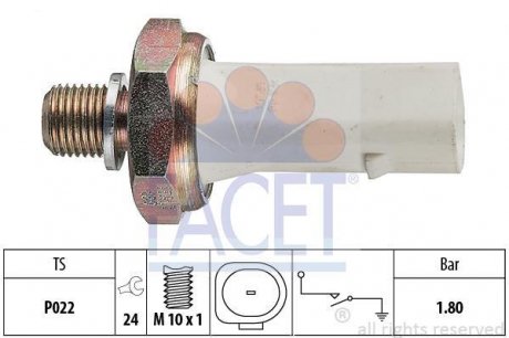 Фото автозапчасти датчик давления масла VAG GOLF III GOLF IV POLO CLASSIC TRANSPORTER IV FACET 70136