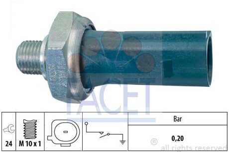 Фото автозапчасти автозапчасть FACET 70219