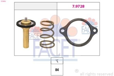 Фото автозапчасти кришка розподільника запалення FACET 77970