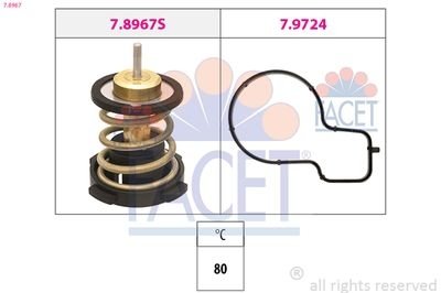 Фото автозапчасти termostat FACET 78967