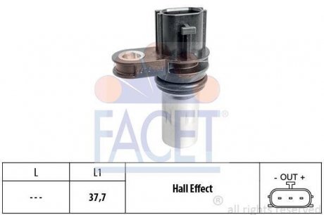 Фото автозапчастини датчик частоти обертання FACET 9.0675