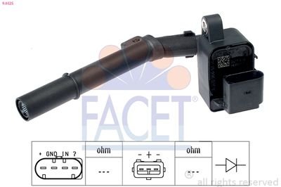 Фото автозапчастини котушка системи запалювання FACET 9.6525