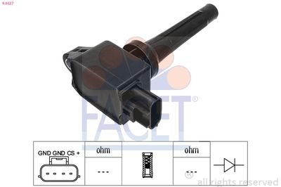 Фото автозапчастини котушка системи запалювання FACET 9.6527