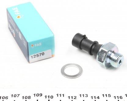Датчик тиску масла FIAT DUCATO, IVECO DAILY II >1993 M14x1.5mm 0.8BAR ключ-21 FAE 12570 (фото 1)