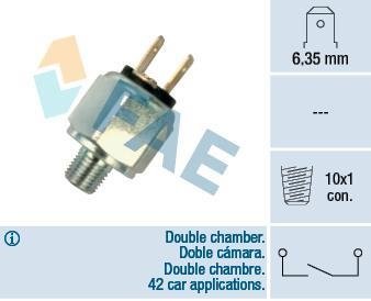 Фото автозапчастини вимикач ліхтаря сигналу гальма FAE 21080