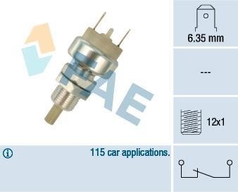 Фото автозапчастини датчик гальмування (лягушка) MAN M12x1mm FAE 24150