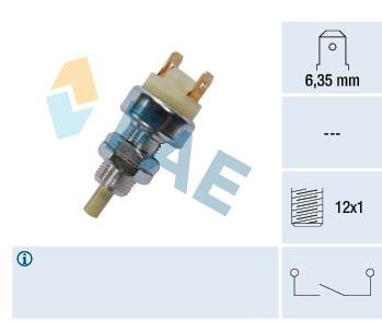 Фото автозапчастини датчик гальмування (лягушка) MAN, MB, CASE M12x1mm FAE 25140