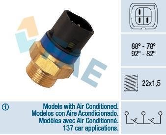 Фото автозапчасти датчик радіатора FAE 38110