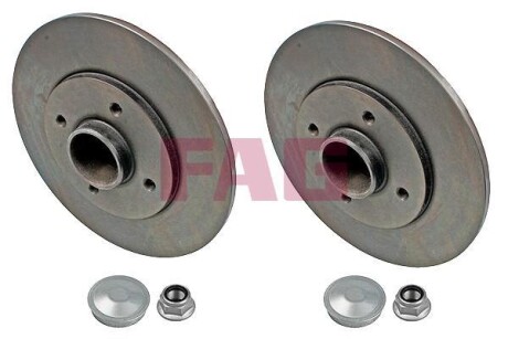 Фото автозапчасти brake disk with bearing FAG 713531090