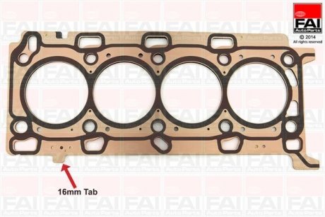 Фото автозапчасти renault прокладка гбц megane iii, grand scenic iii, laguna ii, nissan qashqai / qashqai +2 i, x-trail 07- FAI HG1770