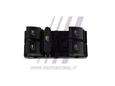 Кнопка склопідіймача (L) VW Passat 10-14 (блок) FAST FT09019