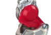 Пневматична муфта (ручка дверей, розмір різьби M16x1,5мм, колір червоний, клапан в комплекті, застосування трактор) FEBI BILSTEIN 07080 (фото 3)