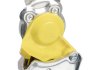 Пневматическая муфта (ручка двери, размер резьбы M22x1,5мм, цвет желтый, клапан в комплекте, применение трактора) FEBI BILSTEIN 07218 (фото 1)