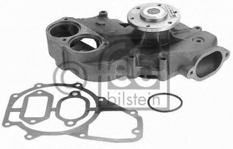 Фото автозапчастини water pump MAN E2000, F2000, F90, F90 UNTERFLUR, HOCL, LIONґS COACH, LIONґS STAR, NL, R, TGA, TGX, ЬL; NEOPLAN STARLINER, TOURLINER, TRENDLINER D2840LF25-E2866DUH04 04.81- FEBI BILSTEIN 12848 (фото 1)