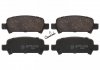 Фото автозапчасти комплект тормозных колодок задний SUBARU FORESTER, IMPREZA, LEGACY III, LEGACY IV, OUTBACK 1.5-3.0 08.92-12.09 FEBI BILSTEIN 16659 (фото 1)