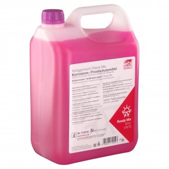 Охлаждающие жидкости и концентраты (тип охладителя G12+) (5L, -35°C), фиолетовый FEBI BILSTEIN 172010