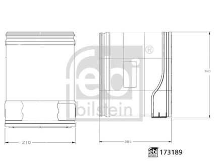 Фото автозапчасти автозапчасть FEBI BILSTEIN 173189