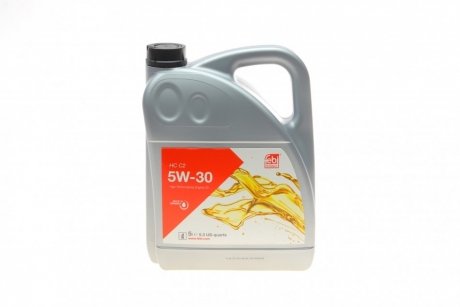 Моторное масло 5W30 SAE HC C2 (5L) (ACEA A5/B5/C2/API CF/SN) FEBI BILSTEIN 173445
