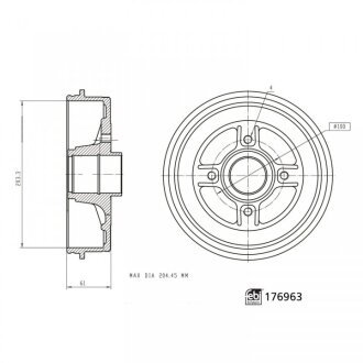 Фото автозапчасти автозапчасть FEBI BILSTEIN 176963