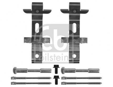 Фото автозапчасти zestaw montażowy klocka hamulcowego przód pasuje do: LAND ROVER RANGE ROVER IV, RANGE ROVER SPORT II 2.0-5.0 08.12- FEBI BILSTEIN 182151