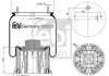 Фото автозапчасти пневмоподушка SAF AR, EU, IU, M, O, SK, SKZRLZ, U FEBI BILSTEIN 20523 (фото 1)