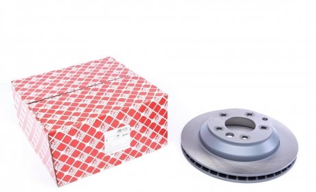 Тормозной диск задняя левая/правая AUDI Q7; PORSCHE CAYENNE; Volkswagen TOUAREG 2.5D-6.0D 09.02- FEBI BILSTEIN 28157 (фото 1)