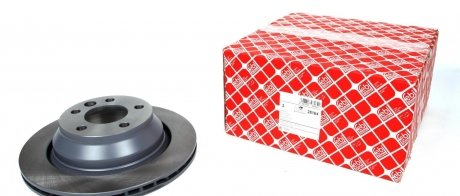 Тормозной диск задняя левая/правая Volkswagen MULTIVAN V, TOUAREG, TRANSPORTER V 1.9D-6.0 10.02-08.15 FEBI BILSTEIN 28164 (фото 1)