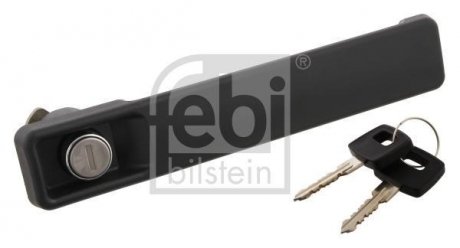 Ручка двери левая/правая наружная черная (+ ключи) MAN E2000, F2000, F90, F90 UNTERFLUR, M 2000 M, M90 07.86- FEBI BILSTEIN 29184 (фото 1)