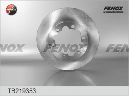 Тормозной диск FENOX TB219353 (фото 1)