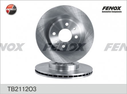 Гальмівні диски ВАЗ 2112 FENOX TB2112O3 (фото 1)