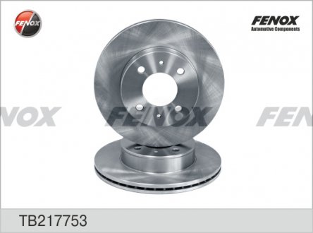 Гальмівні диски Hyundai Accent LC 00- FENOX TB217753 (фото 1)