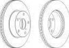 Комплект гальмівних дисків (2 шт) передній лівий/правий TOYOTA RAV 4 II 1.8-2.4 05.00-11.05 FERODO DDF1216 (фото 3)