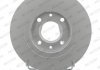 Комплект передних тормозных дисков левая/правая CITROEN BERLINGO, BERLINGO/MINIVAN, C2, C2 ENTERPRISE, C3 I, C3 II, C4 CACTUS, C-ELYSEE; PEUGEOT 301, PARTNER, PARTNER ORIGIN 1.1-Electric 05.96- FERODO DDF1000C (фото 1)
