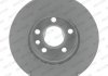 Комплект тормозных дисков (цена за штуку, комплект 2 шт.) передние левая/правая Volkswagen LT 28-46 II, TRANSPORTER IV 1.9D-2.8D 07.90-06.03 FERODO DDF1010C (фото 1)