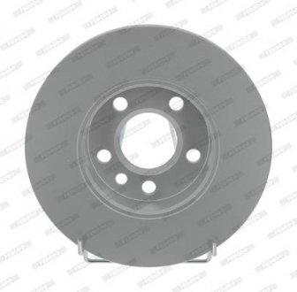 Комплект тормозных дисков (цена за штуку, комплект 2 шт.) передние левая/правая Volkswagen LT 28-46 II, TRANSPORTER IV 1.9D-2.8D 07.90-06.03 FERODO DDF1011C