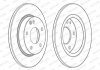 Комплект тормозных дисков (цена за штуку, комплект 2 шт.) передние левая/правая MERCEDES A (W168) 1.4/1.6/1.7D 07.97-08.04 FERODO DDF1034C (фото 2)