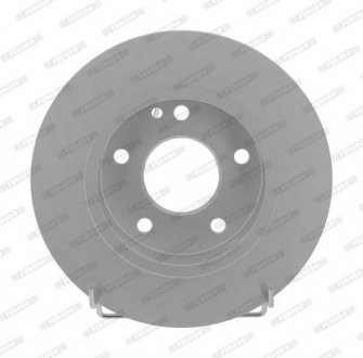 Комплект тормозных дисков (цена за штуку, комплект 2 шт.) передние левая/правая MERCEDES A (W168) 1.4/1.6/1.7D 07.97-08.04 FERODO DDF1034C (фото 1)