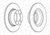 Комплект тормозных дисков (цена за штуку, комплект 2 шт.) передние левая/правая MERCEDES A (W168) 1.4-1.9 07.97-08.04 FERODO DDF1035C (фото 2)