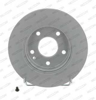 Комплект тормозных дисков (цена за штуку, комплект 2 шт.) передние левая/правая MERCEDES A (W168) 1.4-1.9 07.97-08.04 FERODO DDF1035C (фото 1)