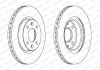Тормозной диск перед. к-кт 2шт. Kangoo/Clio I/II//Logan/Megane 97- (+ABS) (259x20.6) FERODO DDF1096 (фото 2)