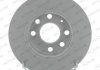 Комплект гальмівних дисків (2 шт.) передні лівий/правий OPEL CORSA C 1.0/1.2 09.00-12.09 FERODO DDF1129C (фото 1)