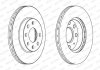 Комплект гальмівних дисків (2 шт.) передні лівий/правий OPEL CORSA C 1.0/1.2/1.7D 09.00-12.09 FERODO DDF1130C (фото 2)