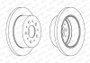 Фото автозапчасти комплект тормозных дисков (цена за штуку, комплект 2 шт.) задние левая/правая CITROEN JUMPER; FIAT DUCATO; PEUGEOT BOXER; Volkswagen PHAETON 1.9D-5.0D 02.94- FERODO DDF1144C (фото 1)
