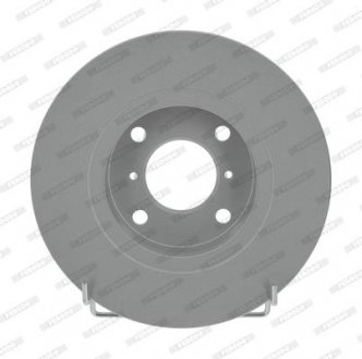 Комплект тормозных дисков (цена за штуку, комплект 2 шт.) передние левая/правая OPEL AGILA; SUZUKI WAGON R, WAGON R+ 1.0-1.3D 05.00- FERODO DDF1148C (фото 1)