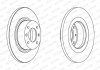 Комплект гальмівних дисків (2 шт) задній лівий/правий (без болтів) CITROEN C5, C5 I, C5 II 1.6D-3.0 03.01- FERODO DDF1157 (фото 2)