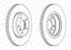 Фото автозапчастини гальмівний диск передній лівий/правий BMW 3 (E46), Z4 (E85), Z4 (E86) 2.5/3.0/3.0D 10.99-08.08 FERODO DDF1174C-1 (фото 2)