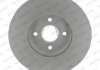 Комплект тормозных дисков (цена за штуку, комплект 2 шт.) передние левая/правая FORD FOCUS I 2.0 03.02-11.04 FERODO DDF1195C (фото 1)
