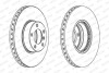 Фото автозапчастини гальмівний диск передній лівий/правий BMW 5 (E39) 2.0-4.4 01.96-05.04 FERODO DDF1202C-1 (фото 5)