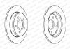 Комплект тормозных дисков (цена за штуку, комплект 2 шт.) задние левая/правая FORD C-MAX, FOCUS C-MAX, FOCUS II; MAZDA 3 1.4-1.8ALK 10.03-09.14 FERODO DDF1226C (фото 2)